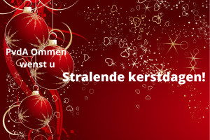 PvdA Ommen wenst u stralende kerstdagen!