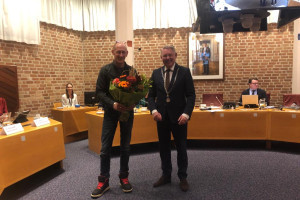 Erik Slagter beëdigd als plaatsvervangend commissielid PvdA Ommen