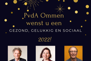 PvdA Ommen wenst u een gezond, gelukkig en sociaal 2022!