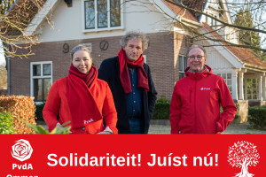 Flyer PvdA Ommen GR verkiezingen 2022